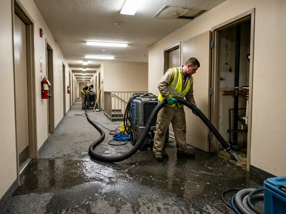 multi-unit-apartment-hallway-f-005 — frequently asked questions, Emergency Burst Pipe Water Extraction & Removal in Ukiah, CA
